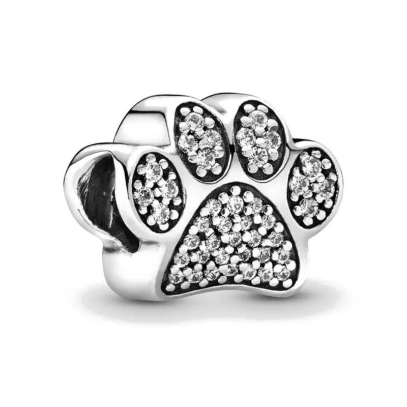 Charm Mascota Patita Perrito con Circones