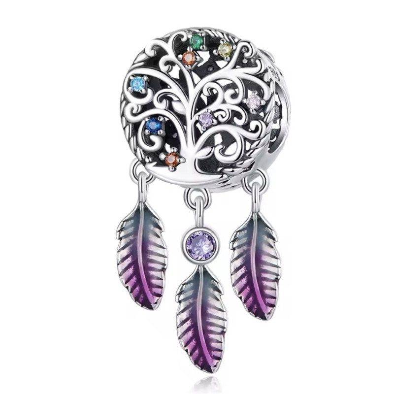 Charm Protección Atrapasueños Árbol de la Vida