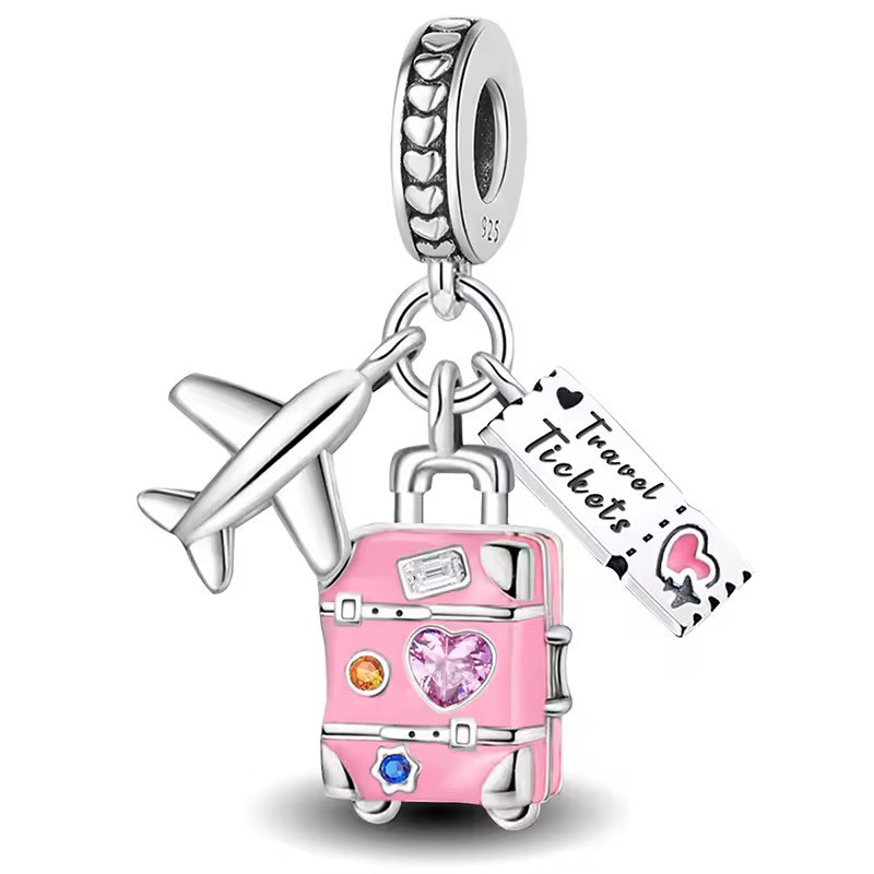 Charm Viajes Avión Maleta y Pasaje