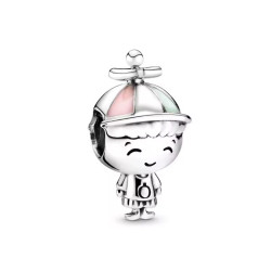 Charm Familia Hijo Niño con Gorro de Colores