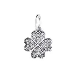 Charm Protección Trébol de Cuatro Hojas