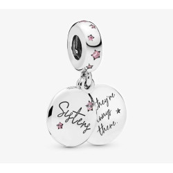 Charm Familia Hermana con Estrellas